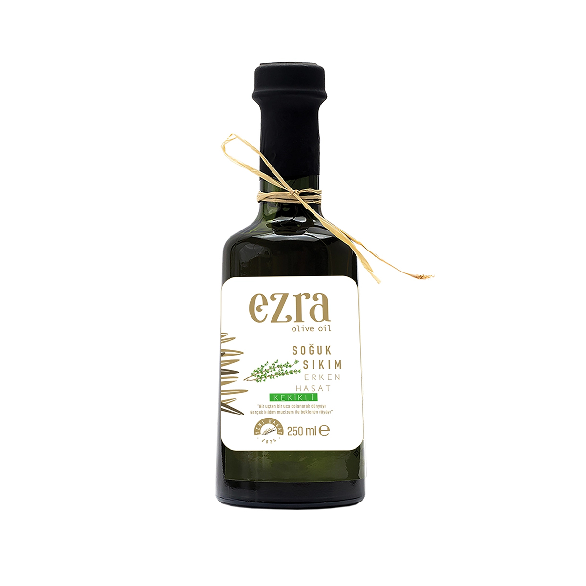 Ezra Olive Oil Soğuk Sıkım Kekikli 250ml